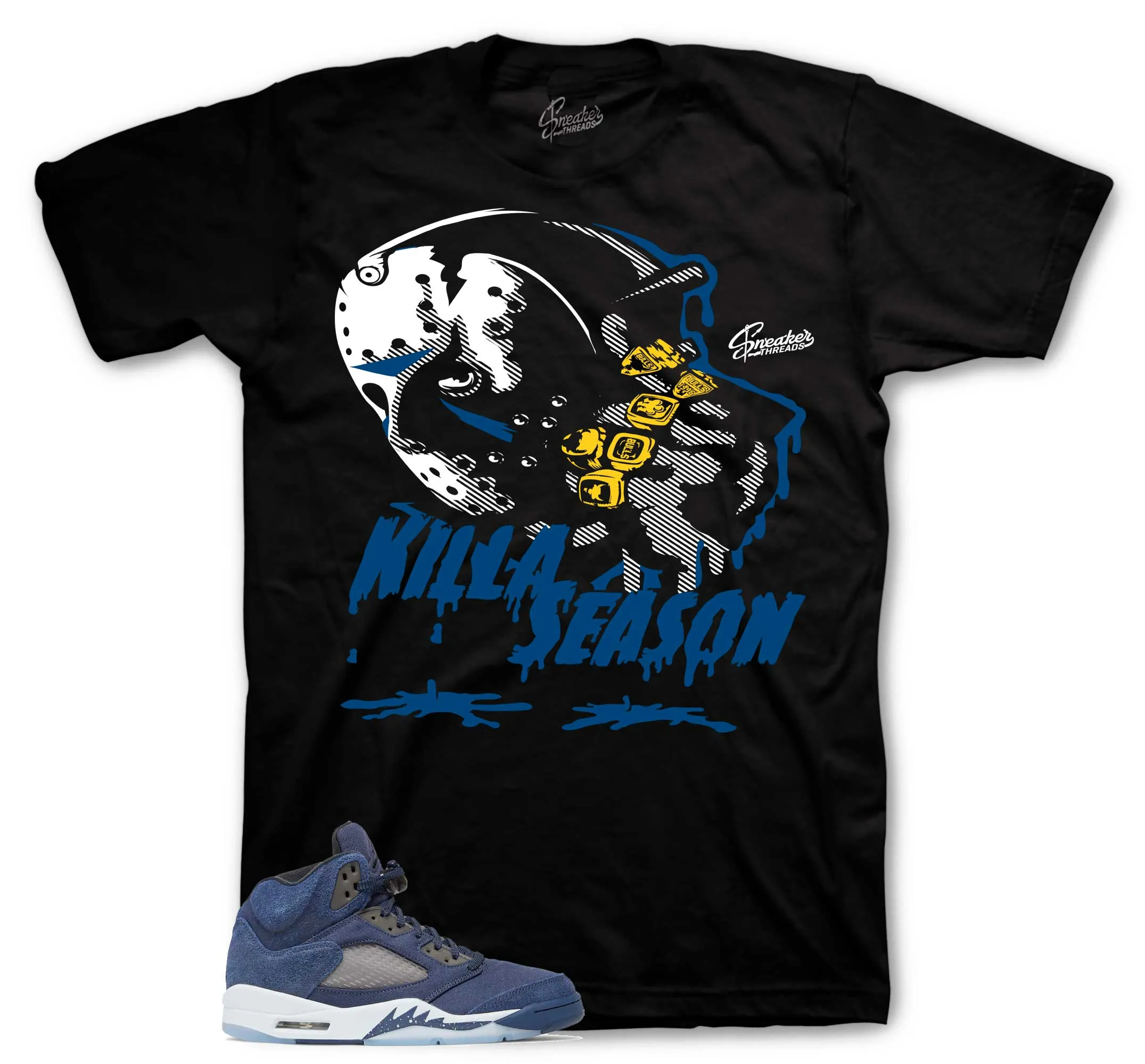 Retro 5 Midnight Navy Killa Season Shirt