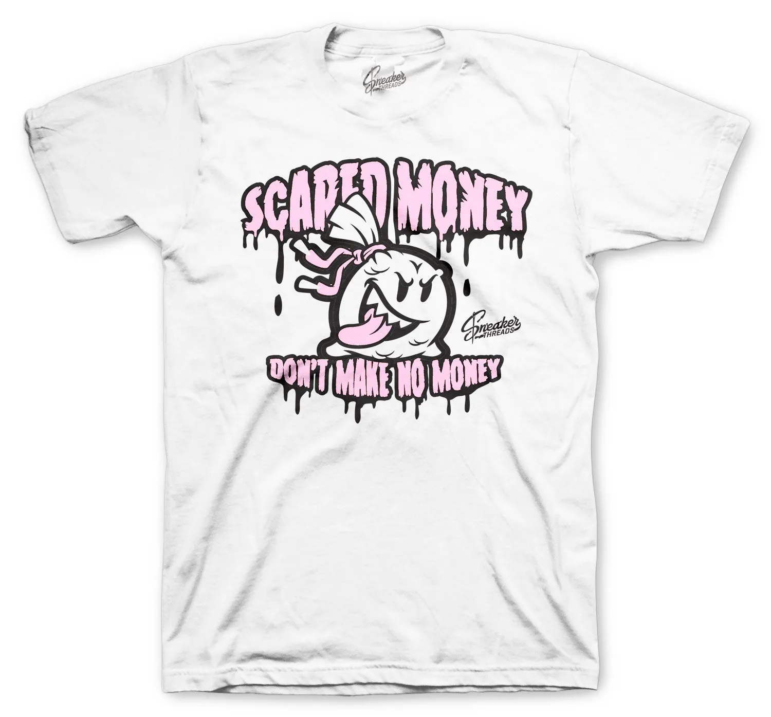 Retro 6 Gold Hoops Scared Money Shirt