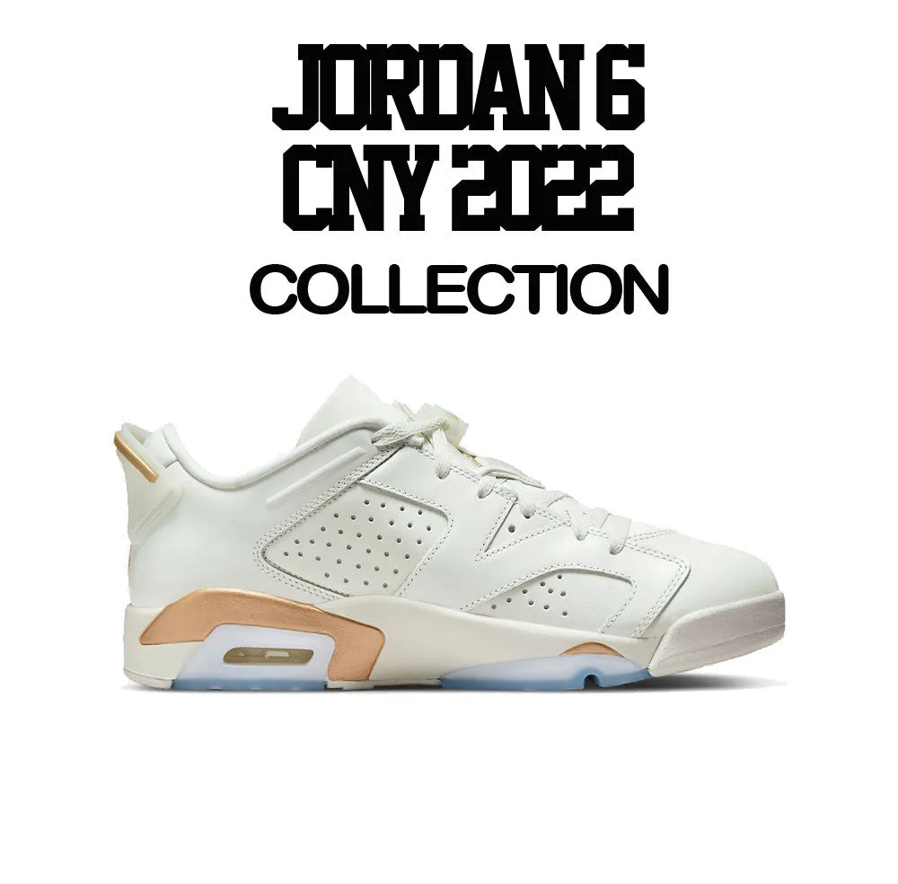 Retro 6 Low CNY Queens Shirt