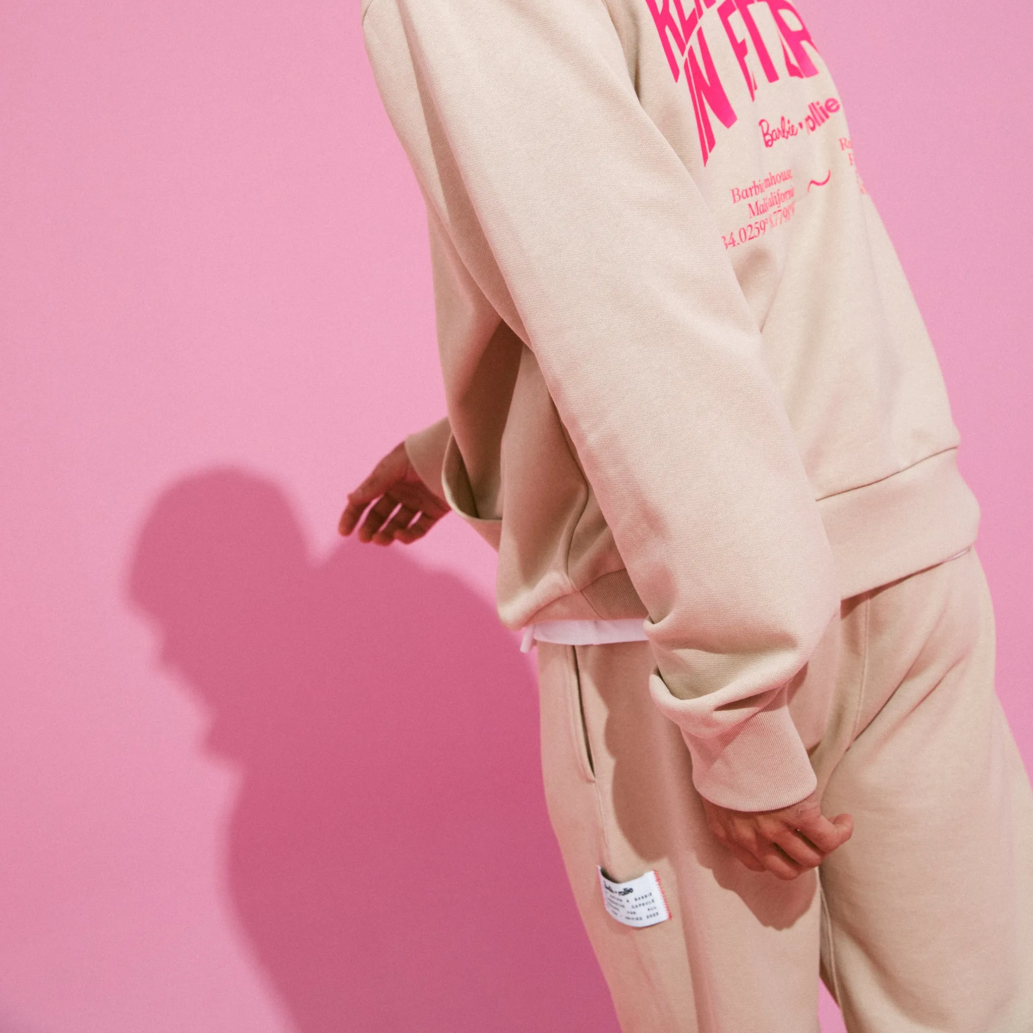 Rollie x Barbie Mens Oatmeal Sweat Pants