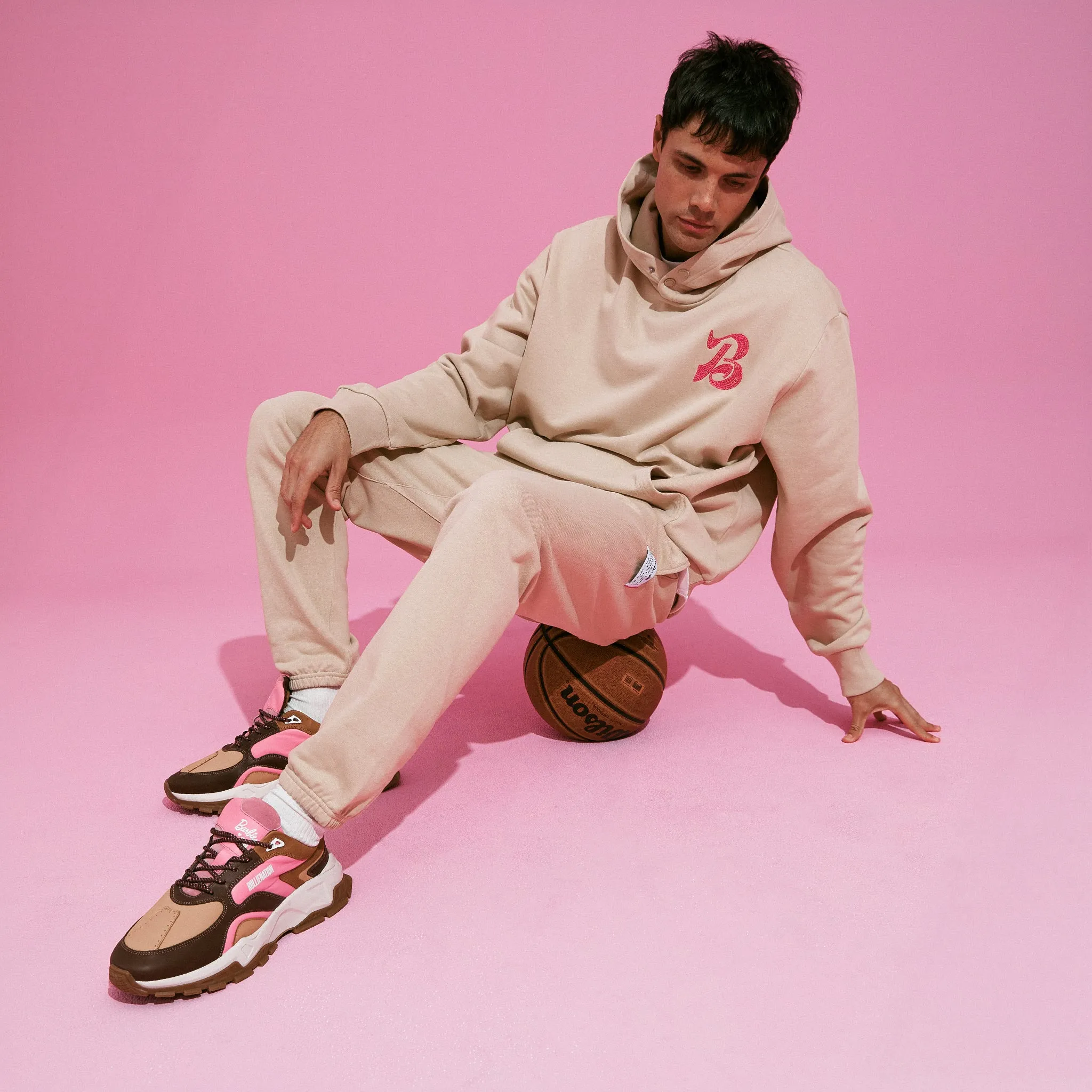 Rollie x Barbie Mens Oatmeal Sweat Pants