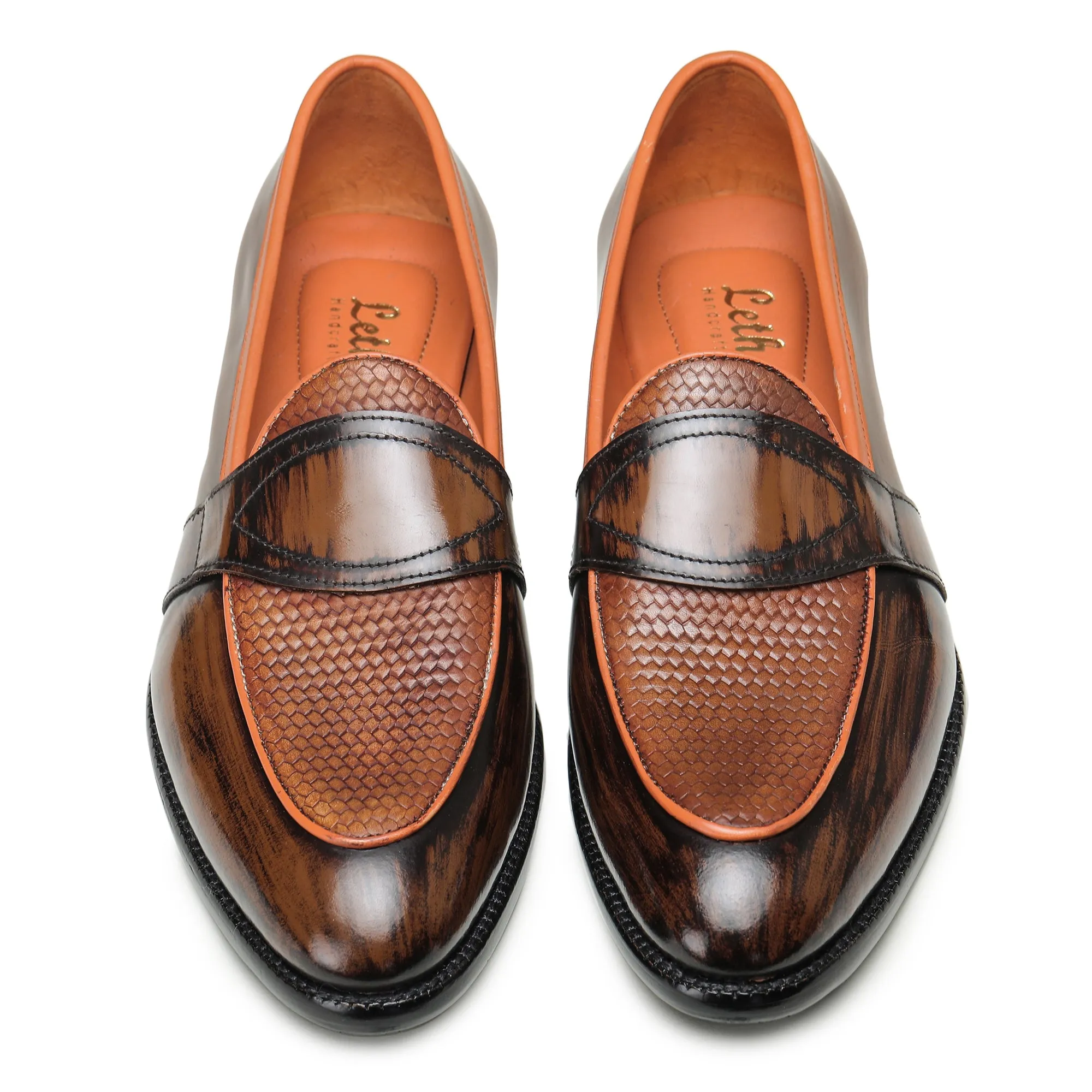 Saddle Loafers - Brown