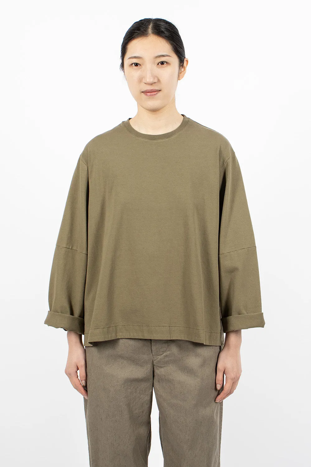 Simple J T-Shirt Khaki