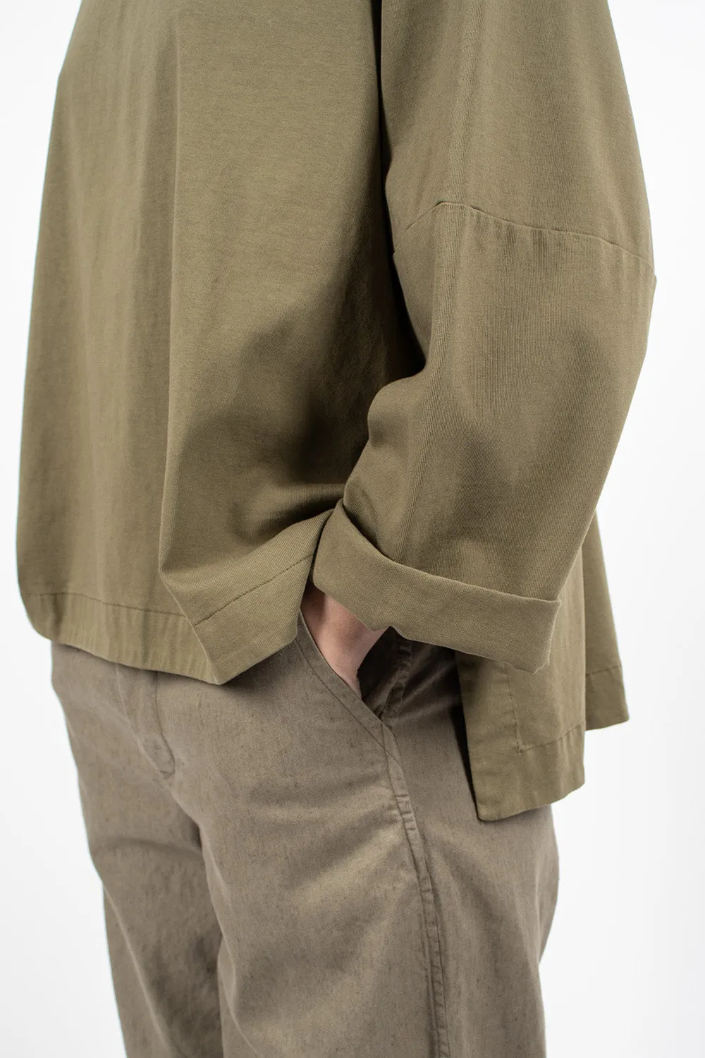 Simple J T-Shirt Khaki