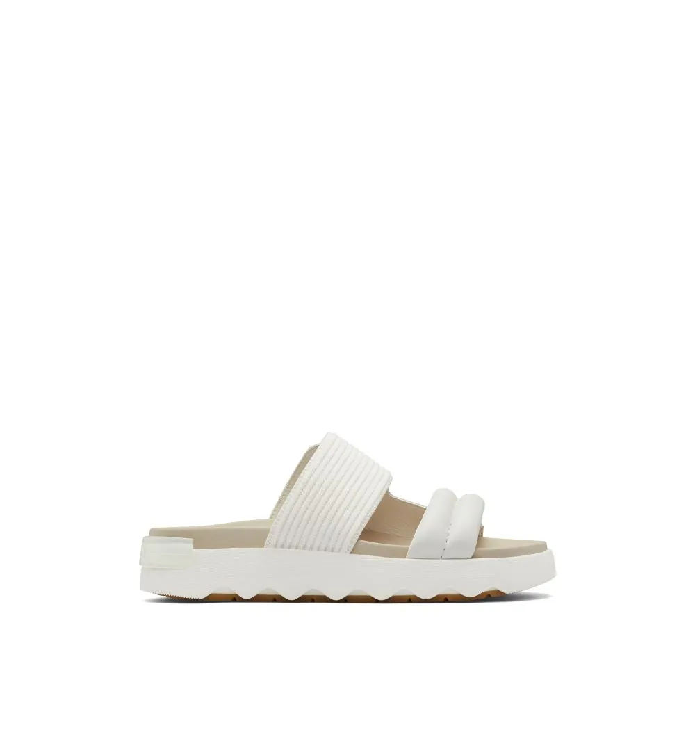 'Sorel' Women's Viibe Slide Sandal - Sea Salt / Dark Stone