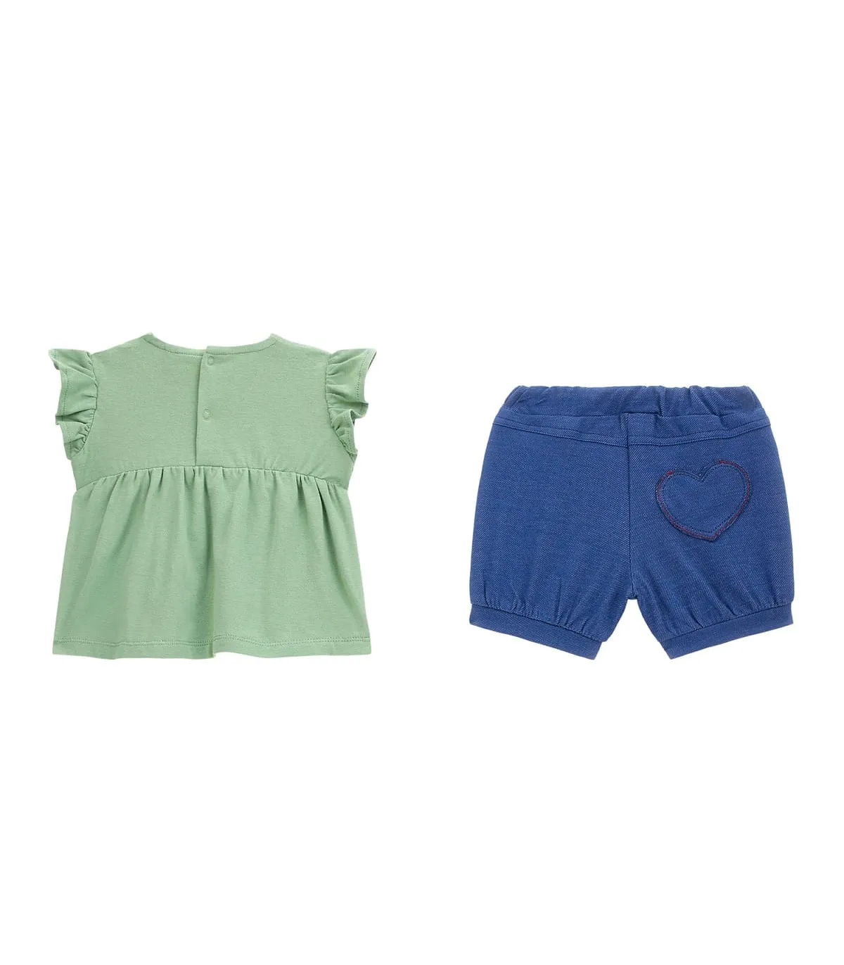 T-shirt shorts Bambina