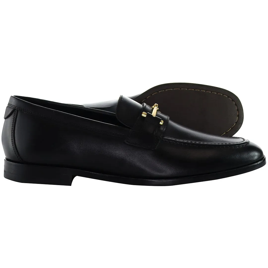 Ted Baker Romulos Snaffle Mens Black Loafers Shoes