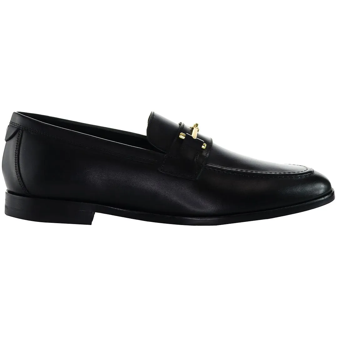 Ted Baker Romulos Snaffle Mens Black Loafers Shoes