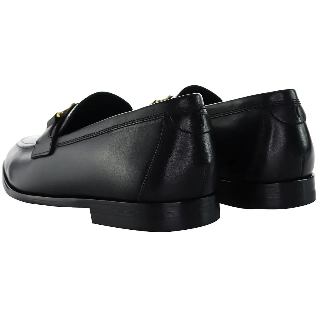 Ted Baker Romulos Snaffle Mens Black Loafers Shoes