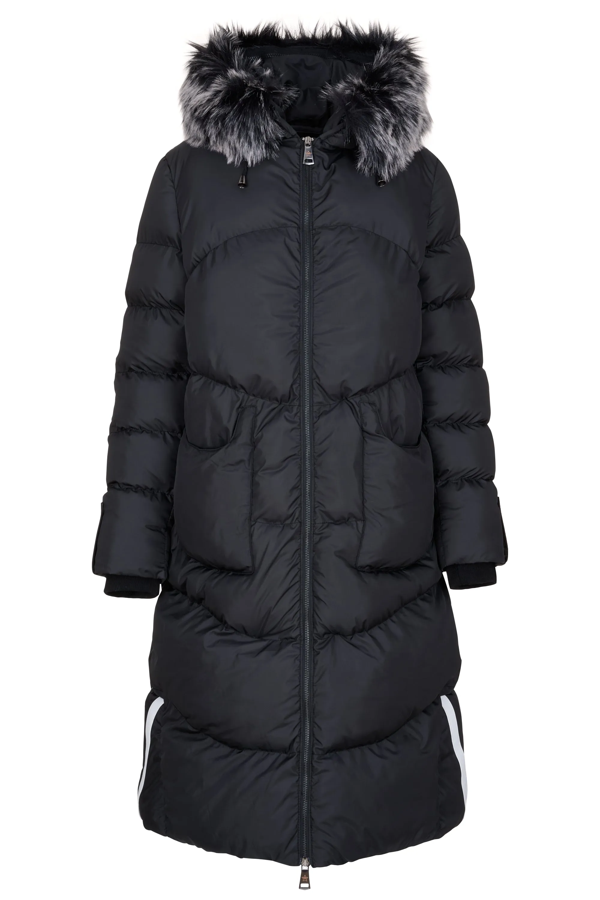 The Popski Shell Coat in black