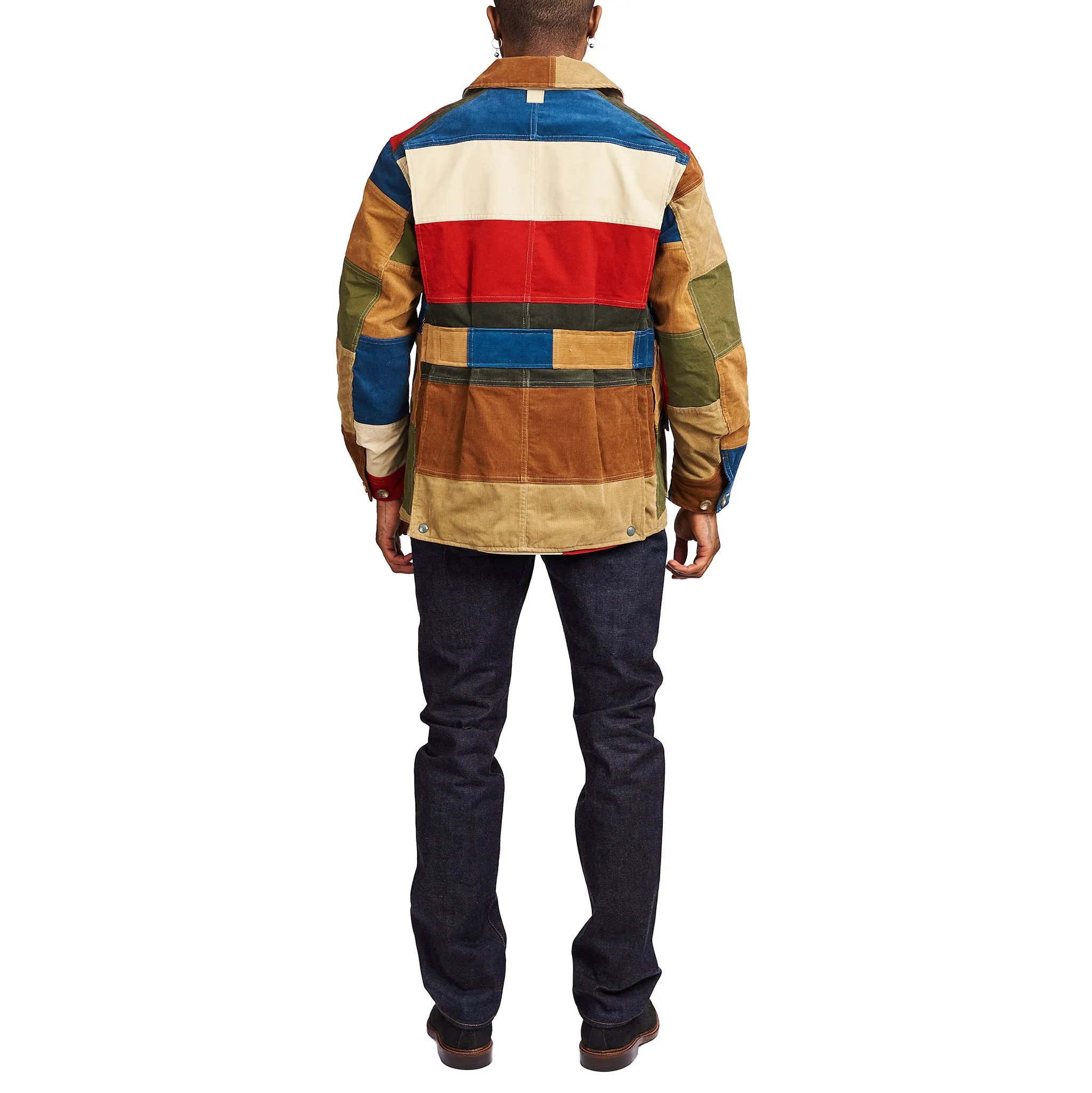 Real McCoys Multicolor Tricolour Corduroy Hunting Coat - MJ21015