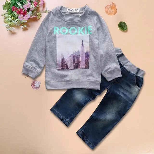 Toddler Boy Clothes Summer Children Clothing