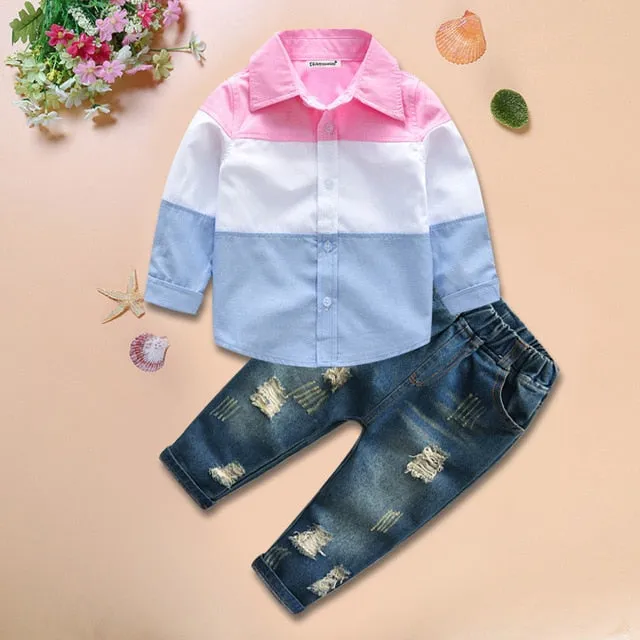 Toddler Boy Clothes Summer Children Clothing