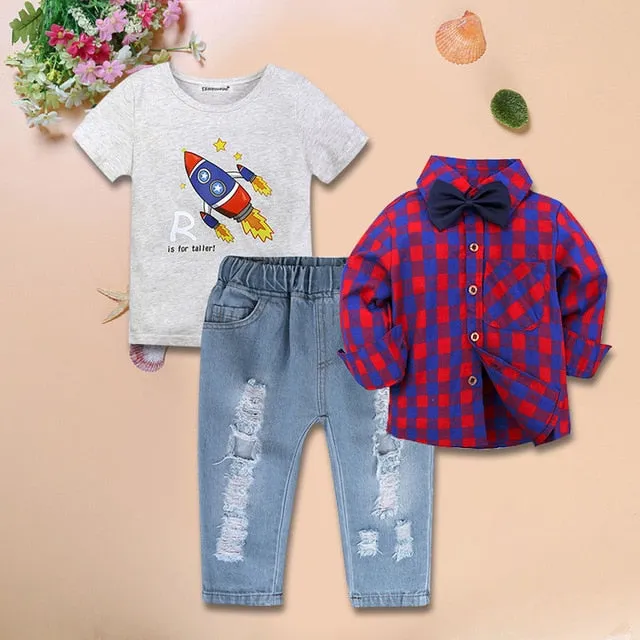 Toddler Boy Clothes Summer Children Clothing