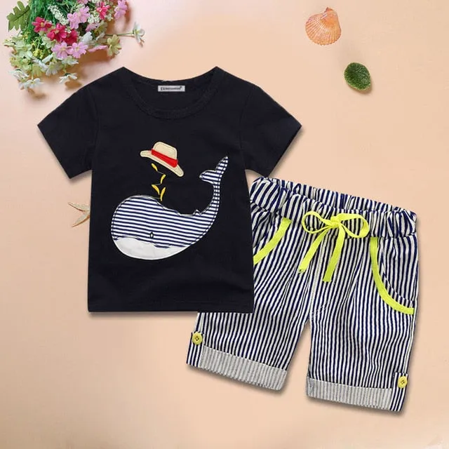 Toddler Boy Clothes Summer Children Clothing