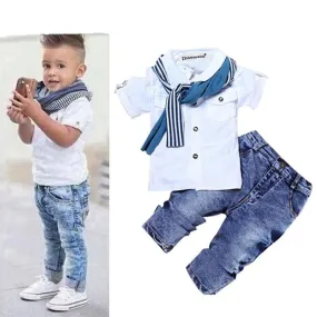 Toddler Boy Clothes Summer Children Clothing