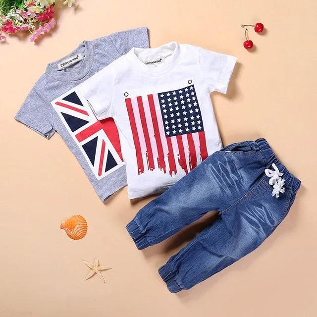 Toddler Boy Clothes Summer Children Clothing