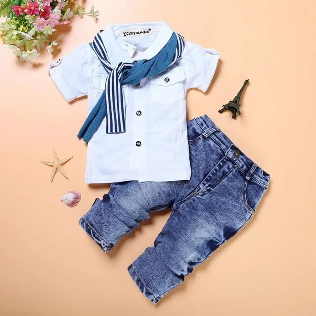 Toddler Boy Clothes Summer Children Clothing