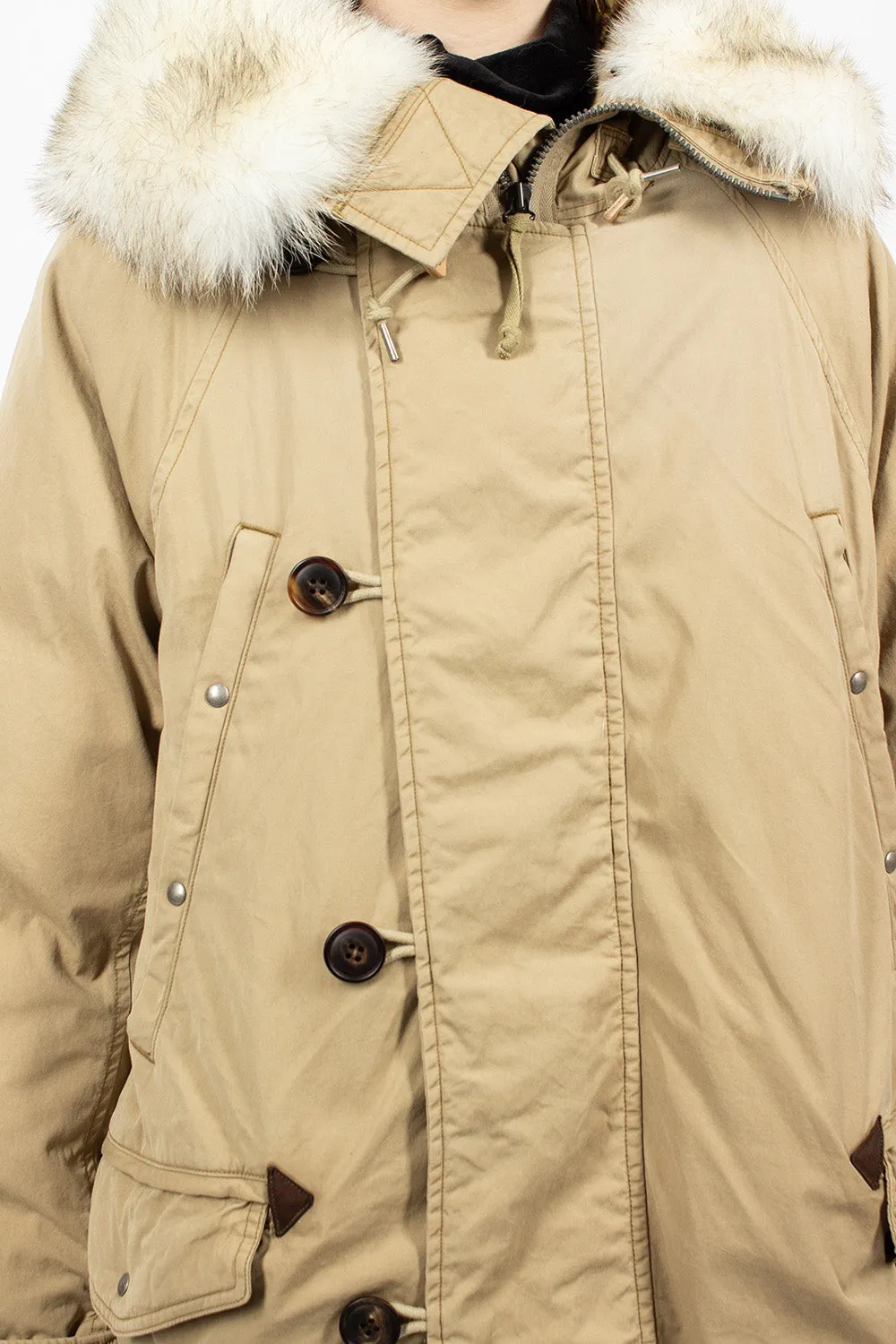 Valdez Down Coat Beige