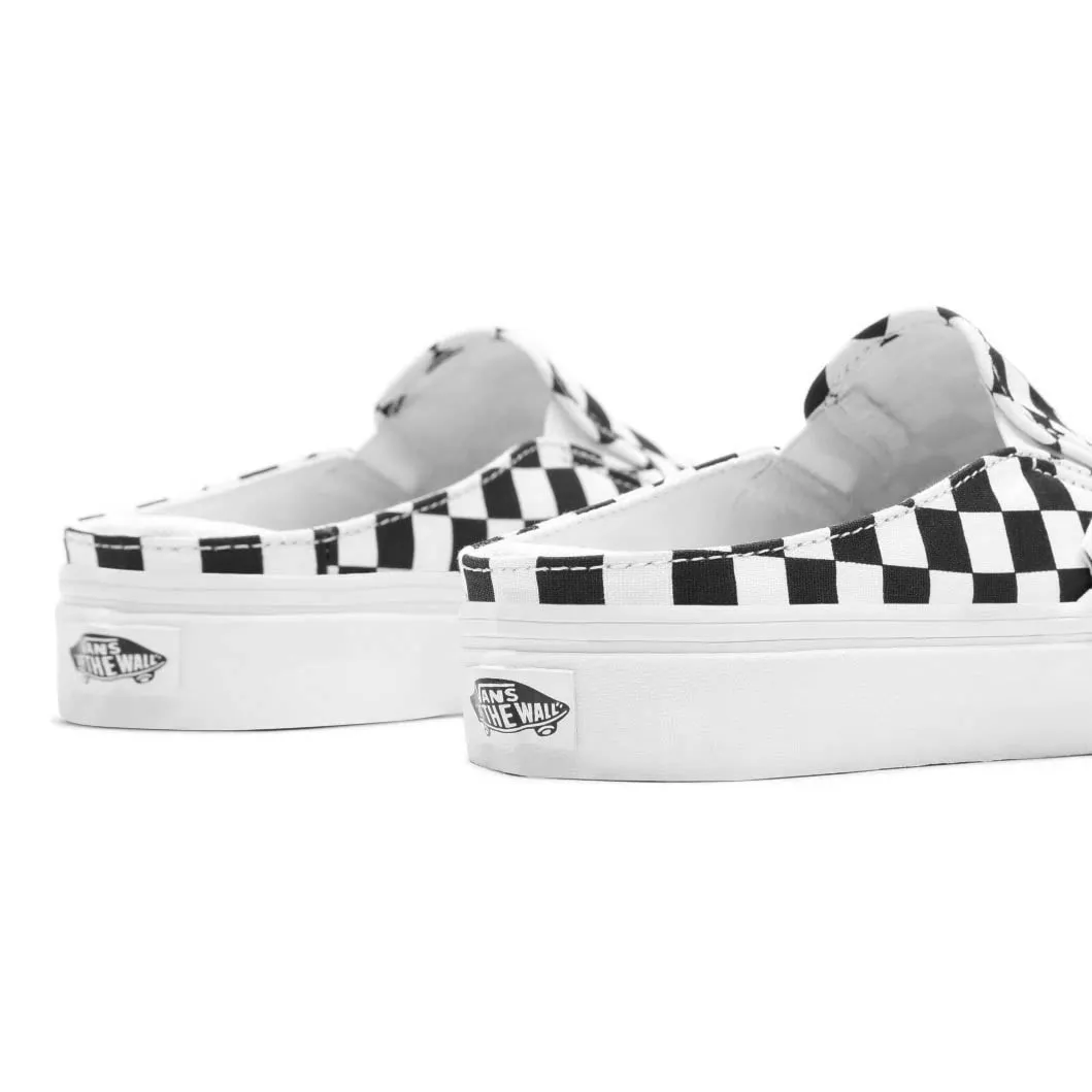 Vans Classic Slip-On Mule - Checkerboard