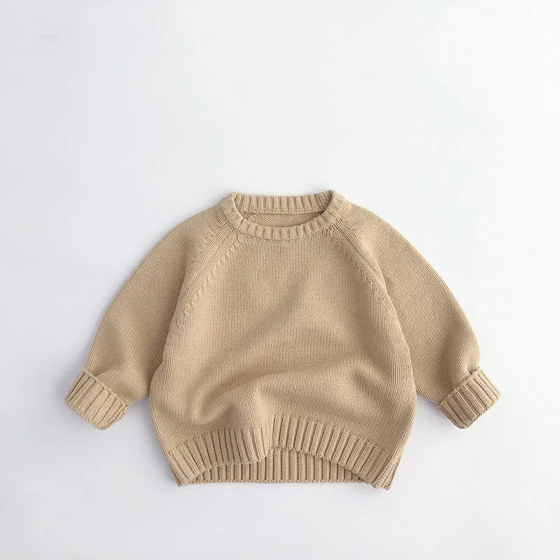 Versatile Kids' Casual Sweater