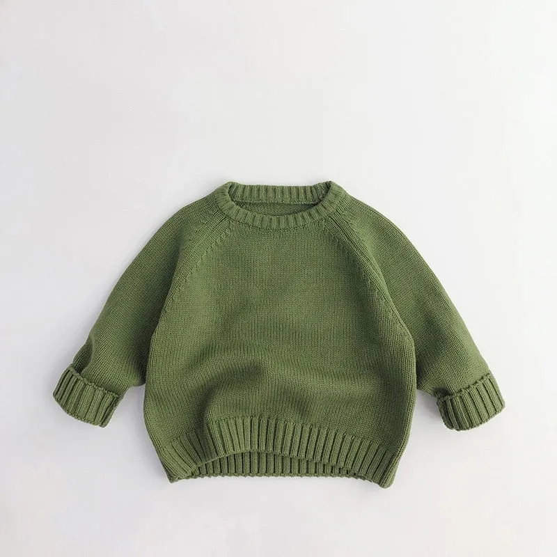 Versatile Kids' Casual Sweater