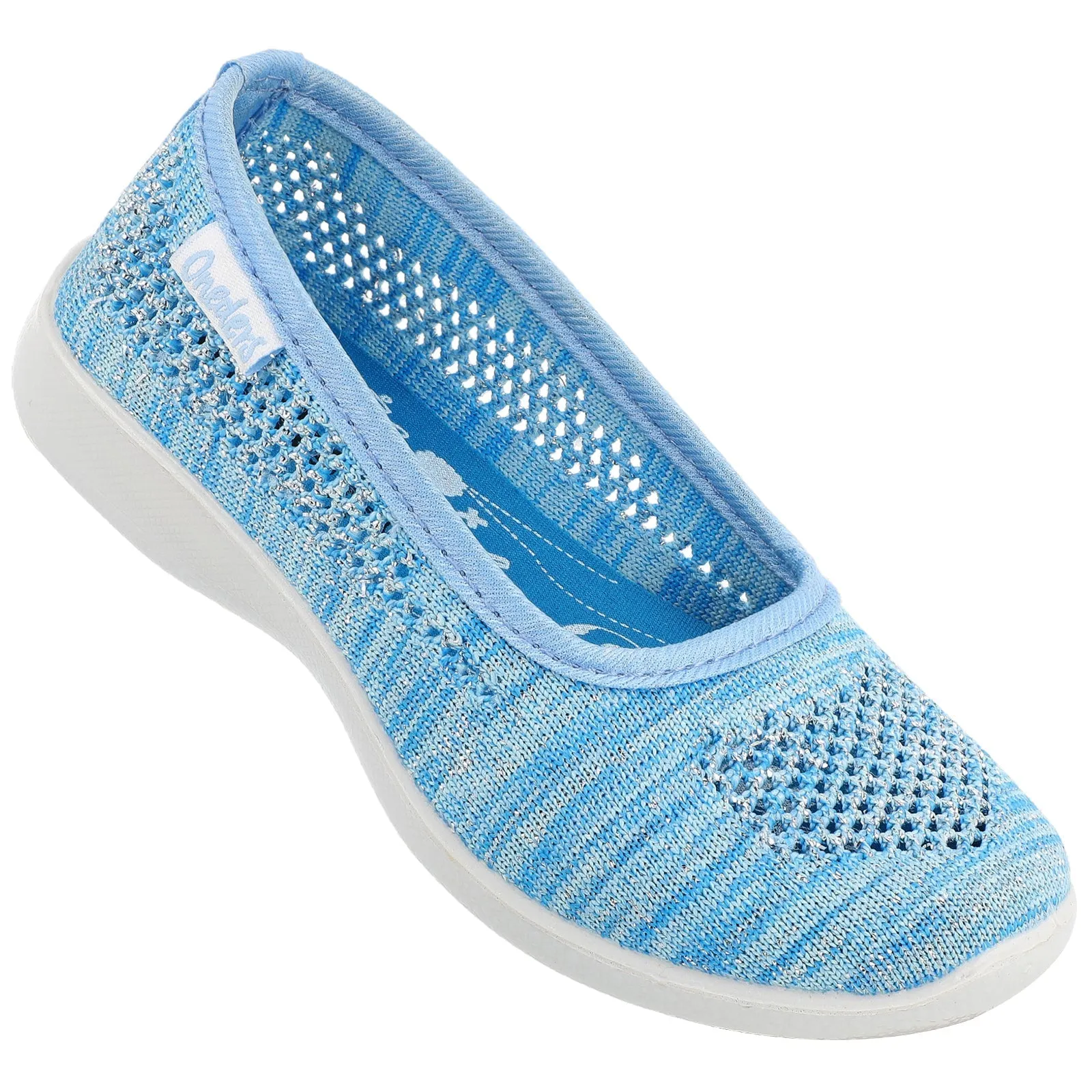 Walkaroo Kids Melange Belly Shoes - WC4927 Blue